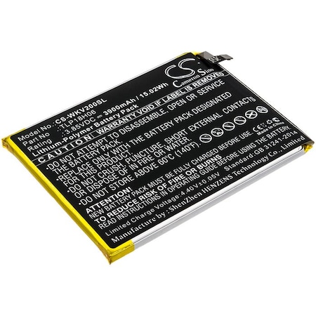 Bsc Preferred Wiko M2354 View2 Go Mobile Phone Replacement Battery CS-WKV200SL